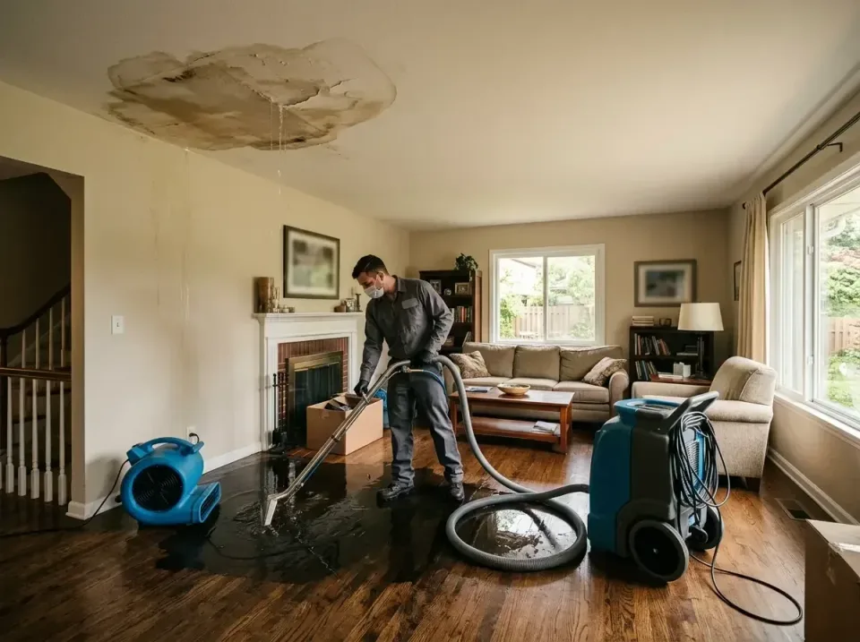 attic-pipe-burst-ceiling-drip-008 — frequently asked questions, Water Damage Restoration & Carpet Care in Oakland, TN